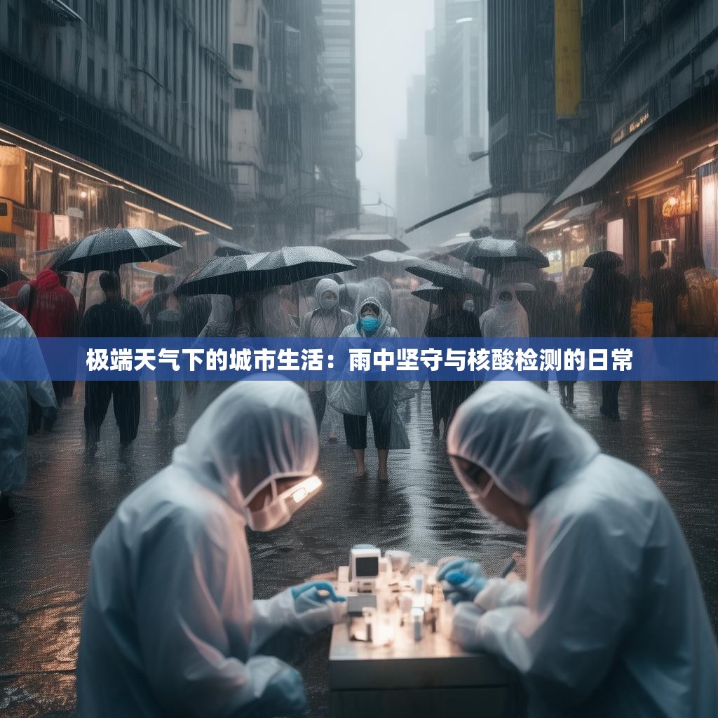 极端天气下的城市生活：雨中坚守与核酸检测的日常