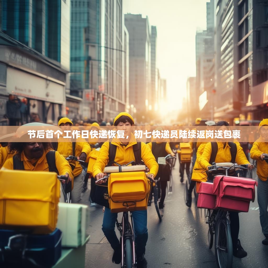 节后首个工作日快递恢复，初七快递员陆续返岗送包裹