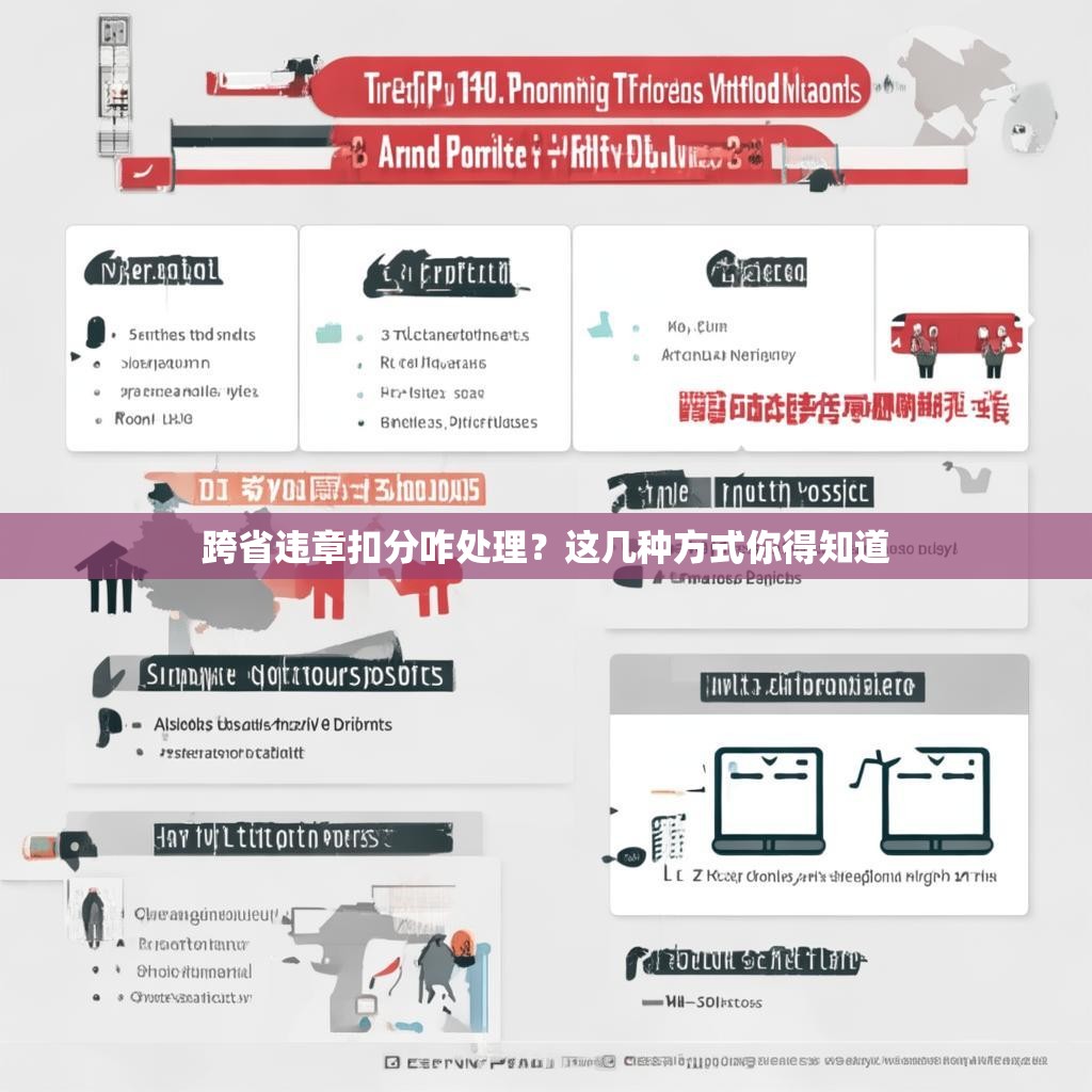 跨省违章扣分咋处理？这几种方式你得知道