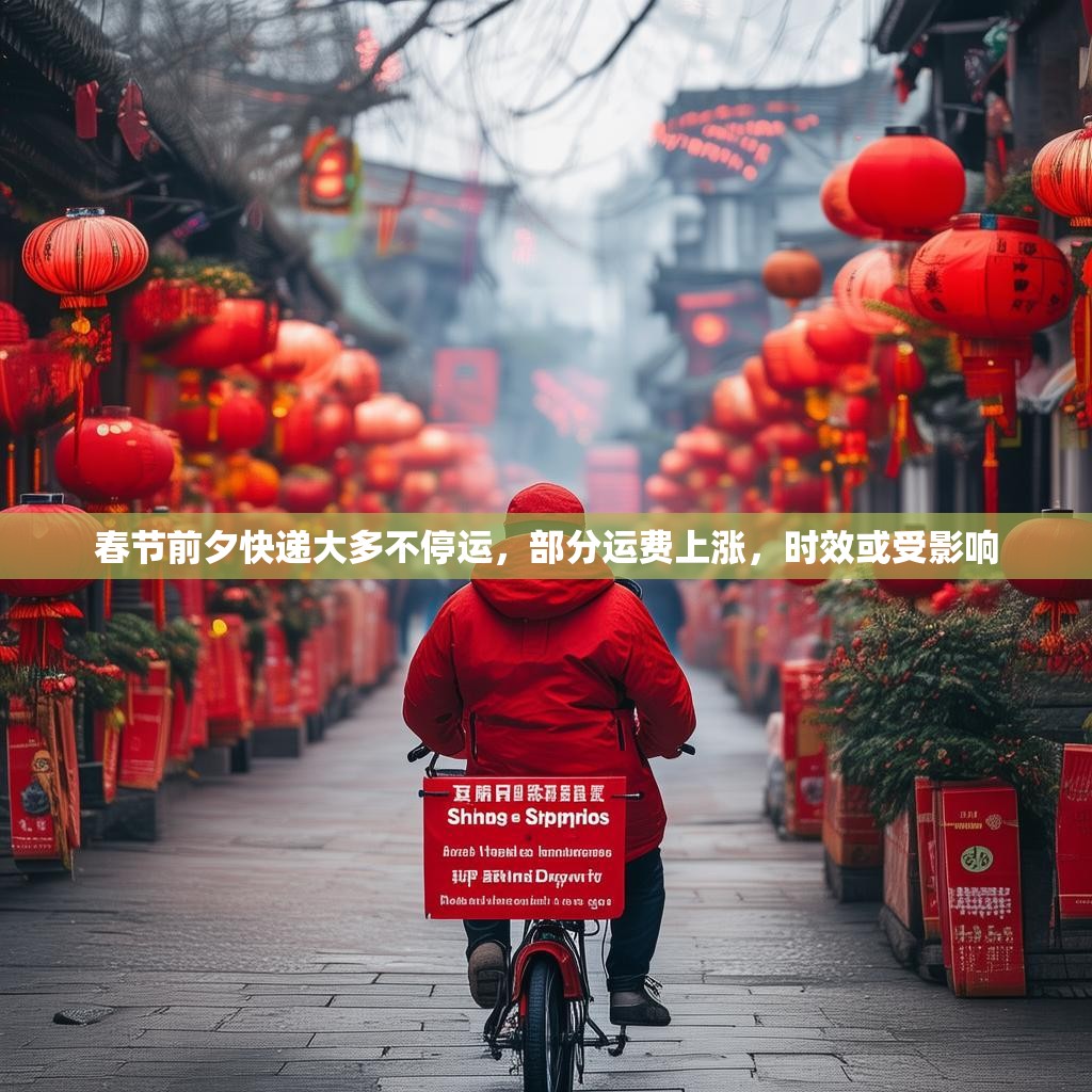 春节前夕快递大多不停运，部分运费上涨，时效或受影响