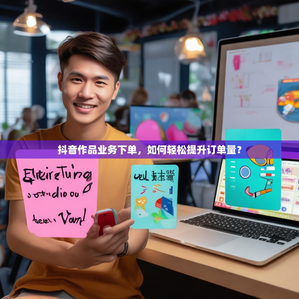 抖音作品业务下单，如何轻松提升订单量？