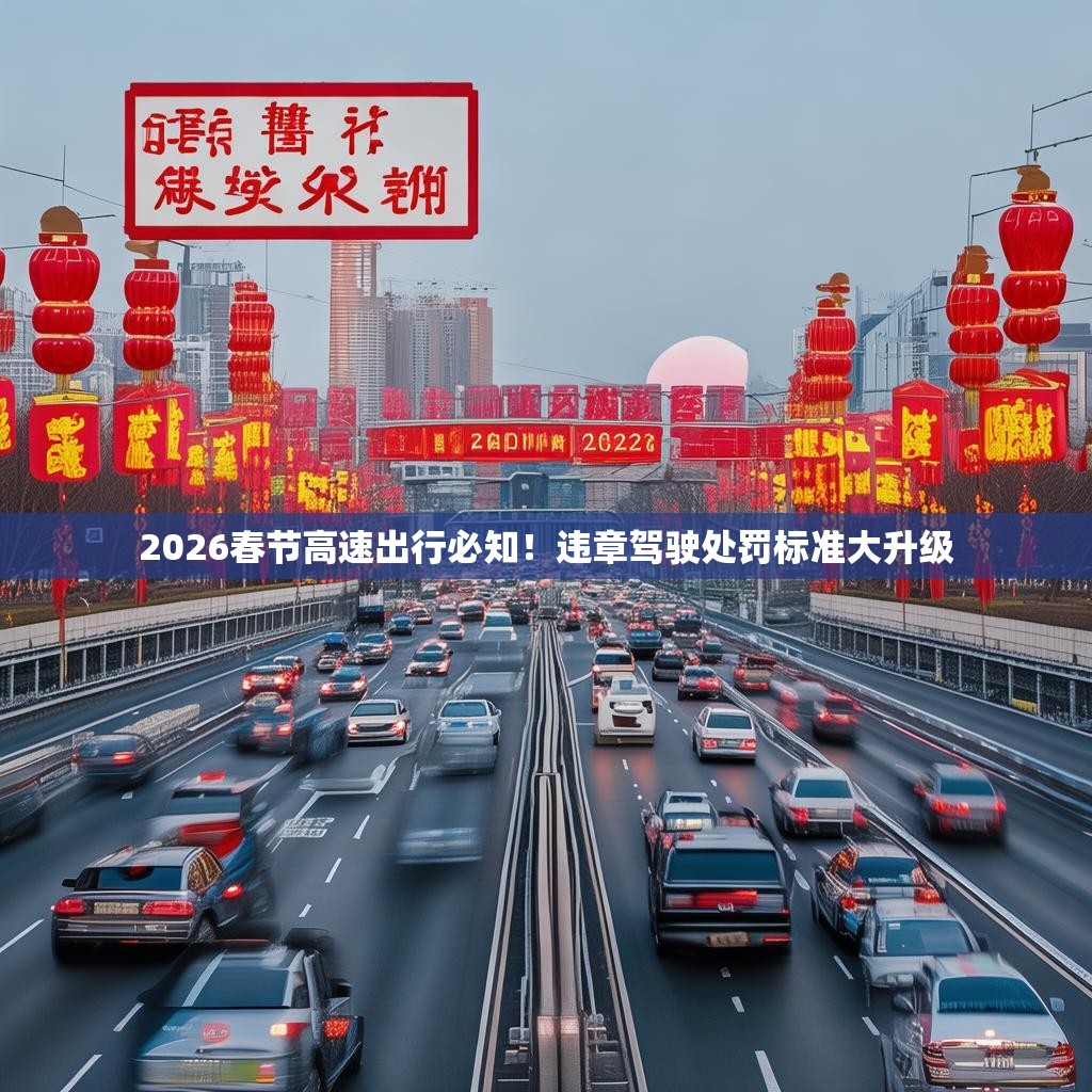 2026春节高速出行必知！违章驾驶处罚标准大升级