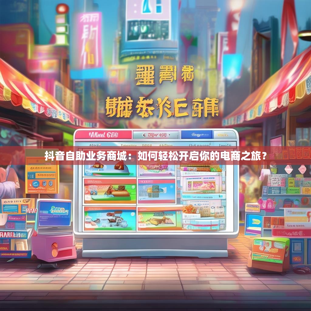 抖音自助业务商城:如何轻松开启你的电商之旅?