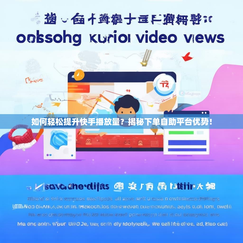 如何轻松提升快手播放量?揭秘下单自助平台优势!