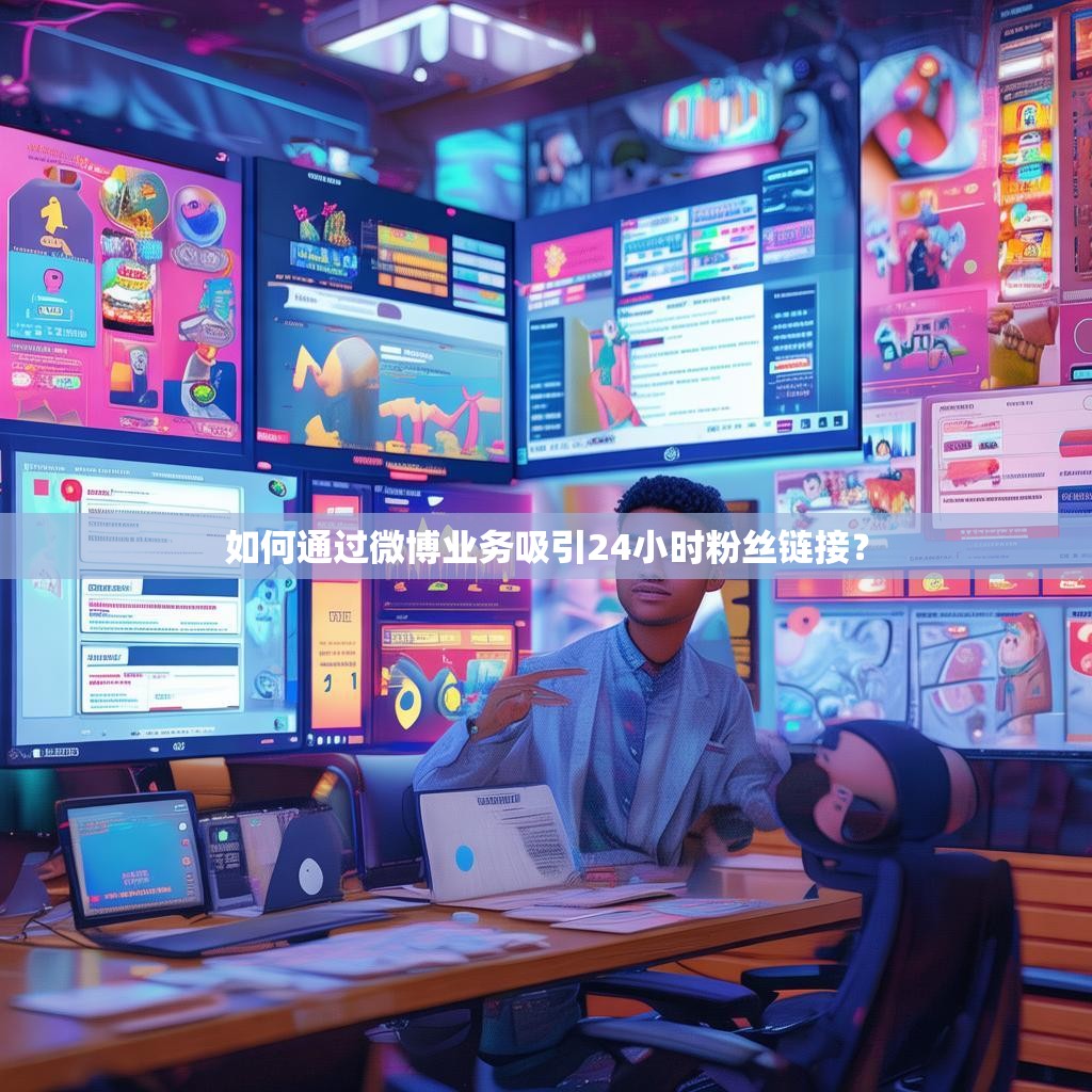 如何通过微博业务吸引24小时粉丝链接？