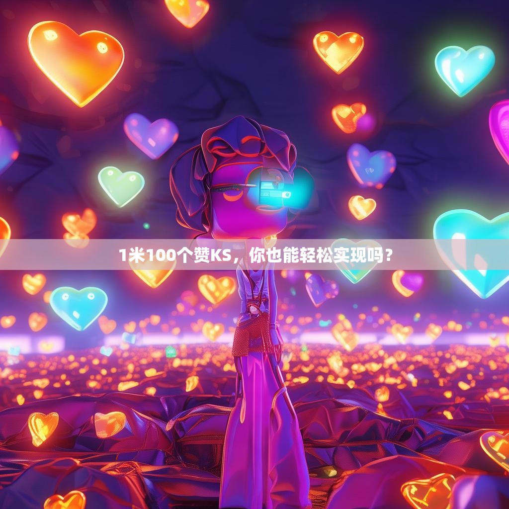 1米100个赞KS，你也能轻松实现吗？