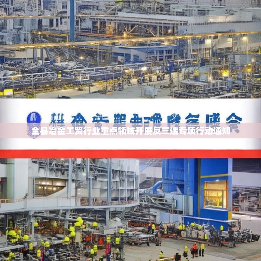 全县冶金工贸行业重点领域开展反三违专项行动通知