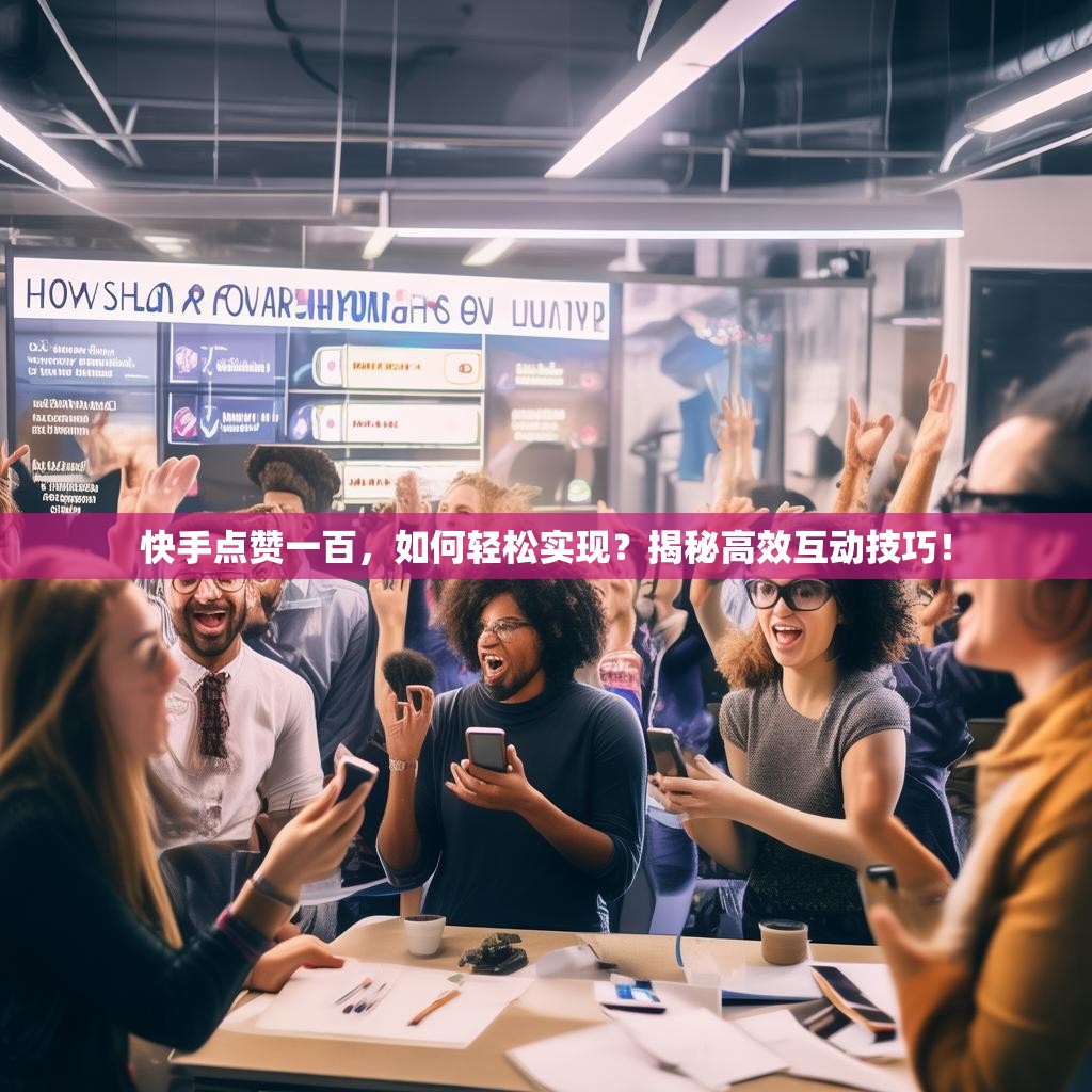 快手点赞一百,如何轻松实现?揭秘高效互动技巧!