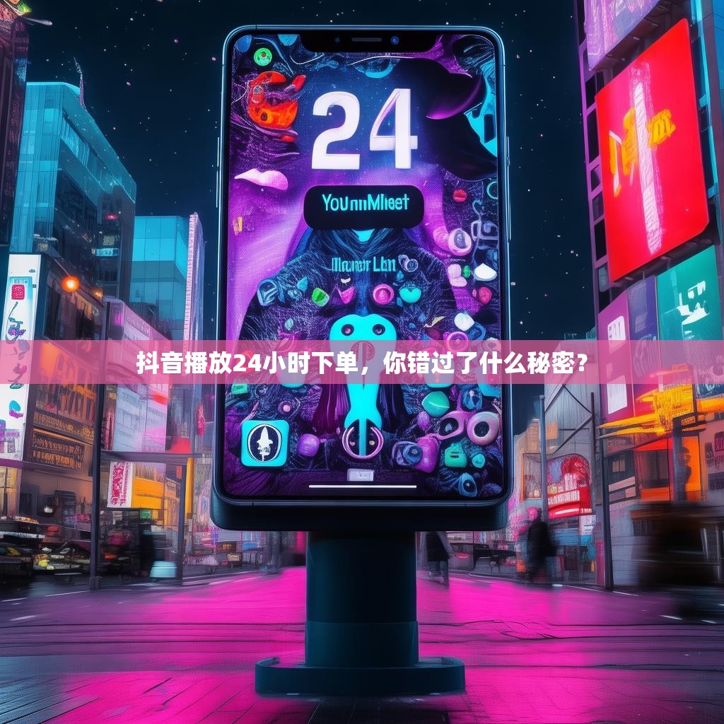 抖音播放24小时下单，你错过了什么秘密？