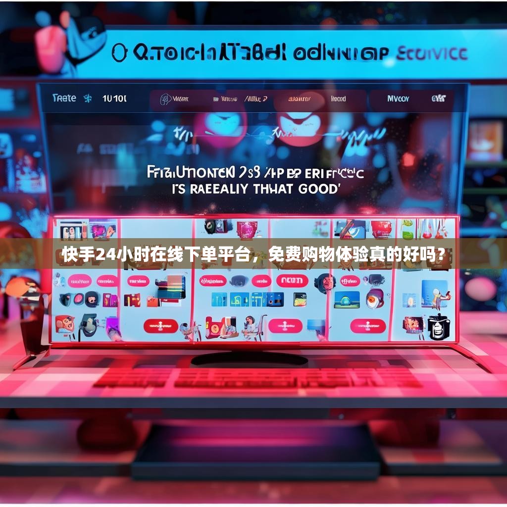 快手24小时在线下单平台,免费购物体验真的好吗?