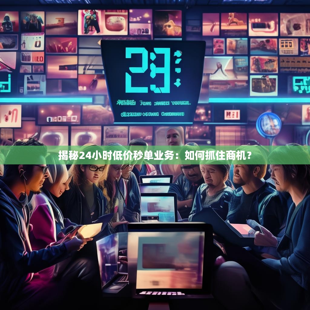 揭秘24小时低价秒单业务:如何抓住商机?