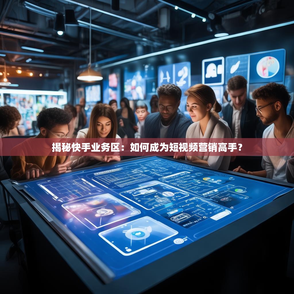 揭秘快手业务区:如何成为短视频营销高手?