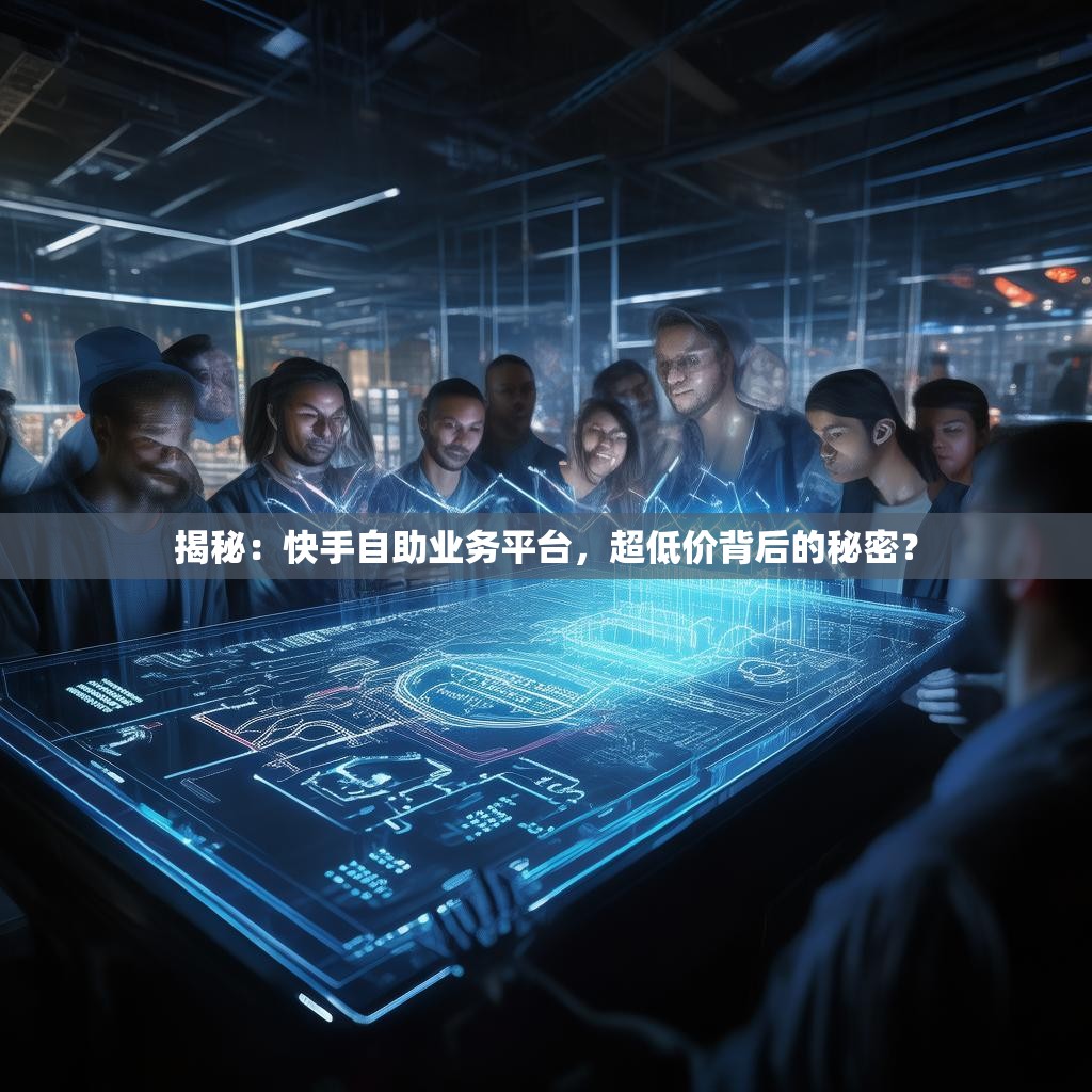 揭秘:快手自助业务平台,超低价背后的秘密?