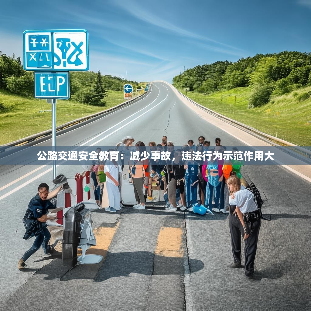 公路交通安全教育：减少事故，违法行为示范作用大