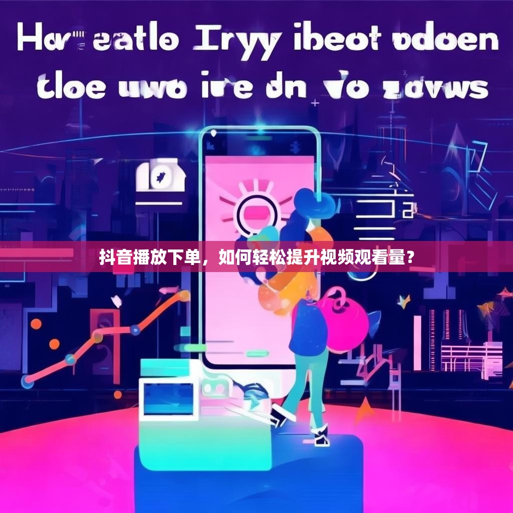抖音播放下单，如何轻松提升视频观看量？