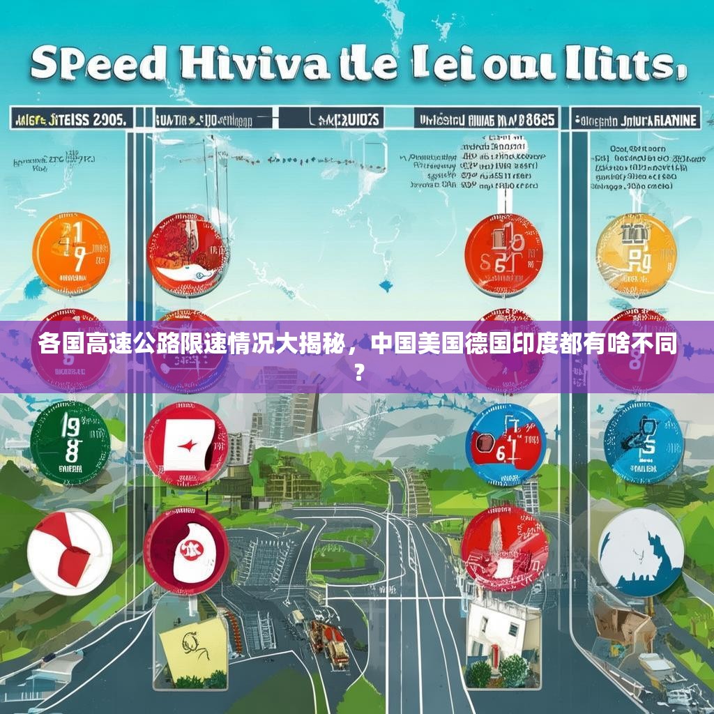 各国高速公路限速情况大揭秘，中国美国德国印度都有啥不同？