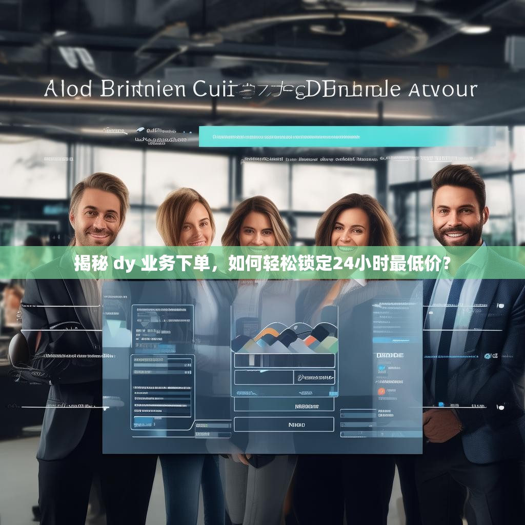 揭秘 dy 业务下单,如何轻松锁定24小时最低价?