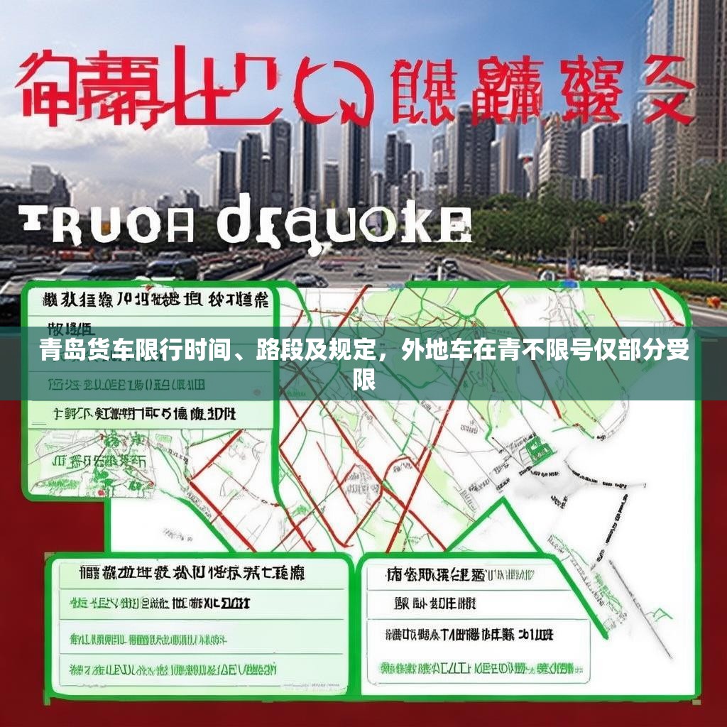 青岛货车限行时间、路段及规定，外地车在青不限号仅部分受限