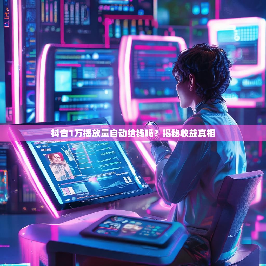 抖音1万播放量自动给钱吗？揭秘收益真相