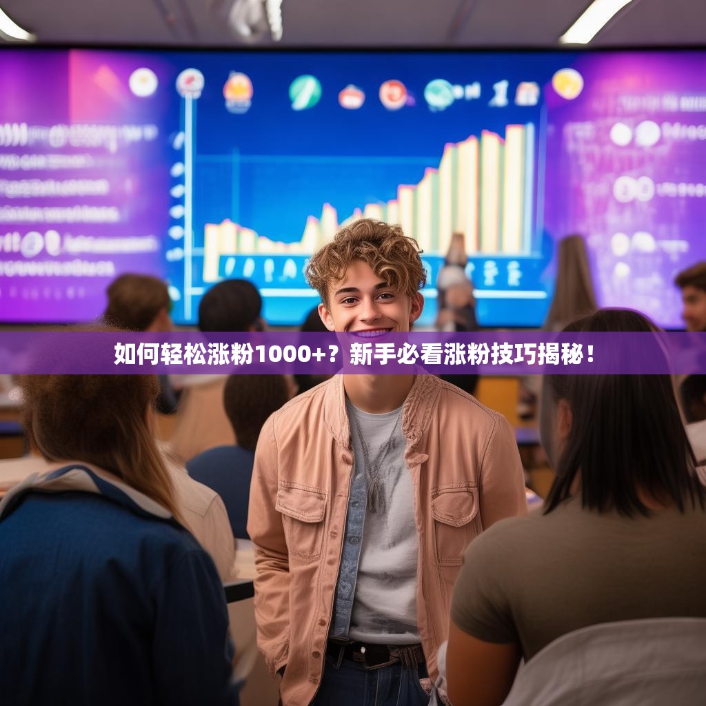 如何轻松涨粉1000+？新手必看涨粉技巧揭秘！