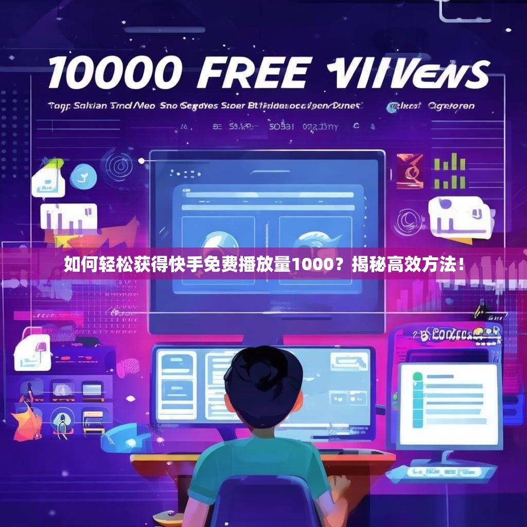 如何轻松获得快手免费播放量1000？揭秘高效方法！