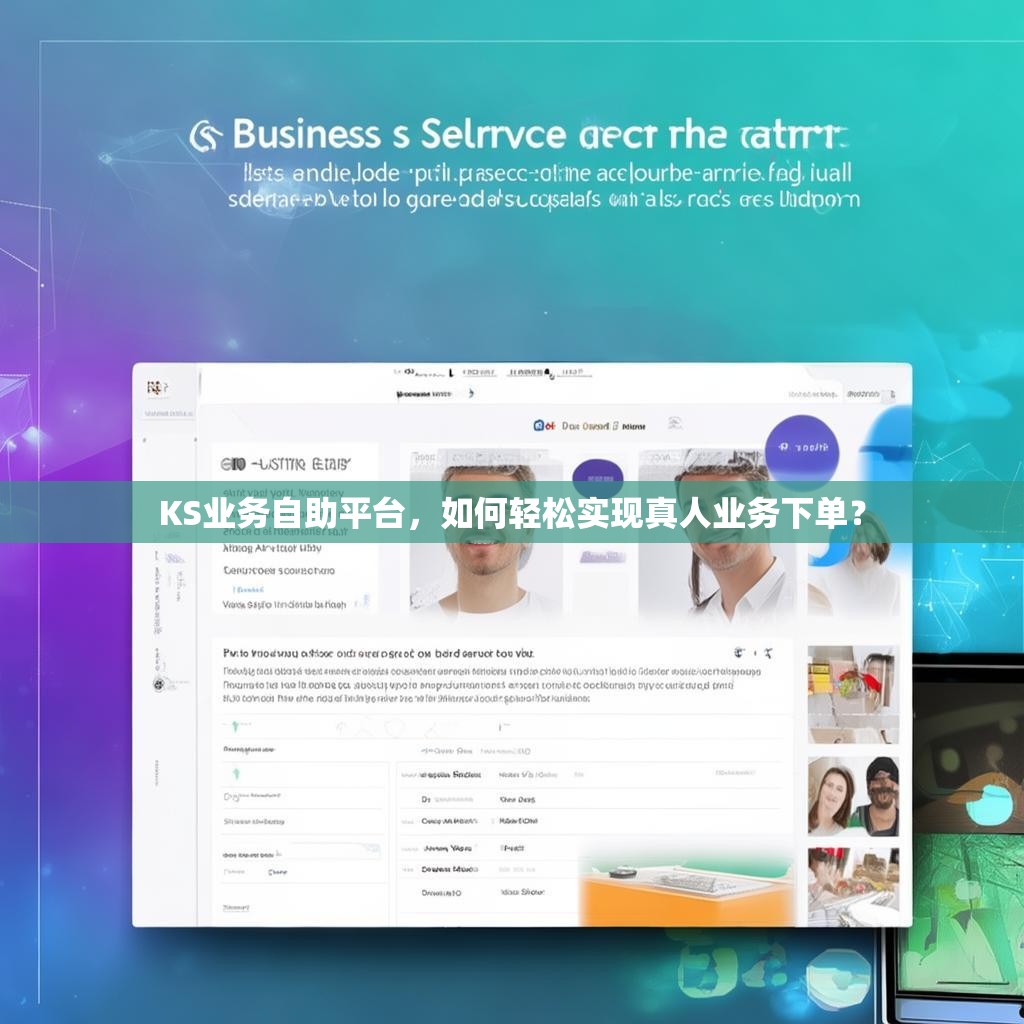 KS业务自助平台,如何轻松实现真人业务下单?