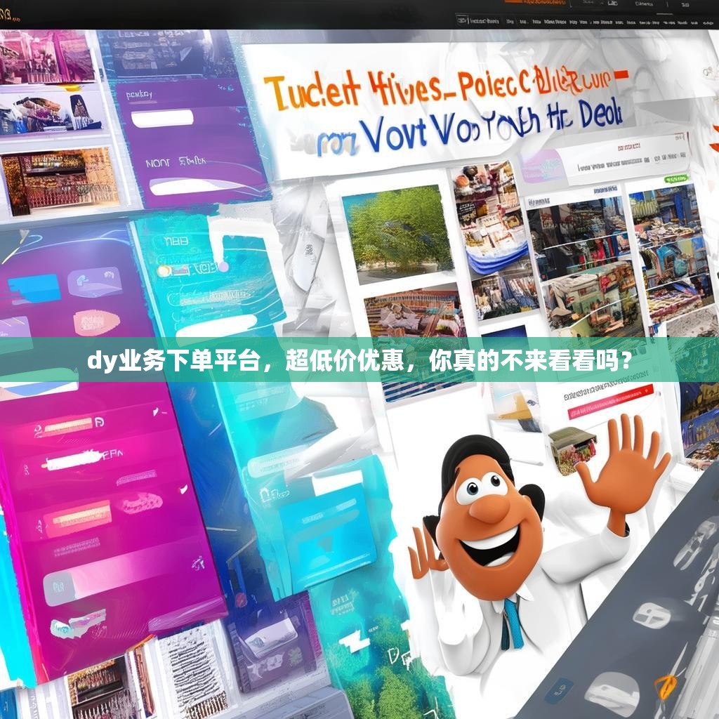 dy业务下单平台，超低价优惠，你真的不来看看吗？