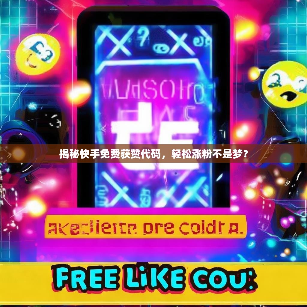 揭秘快手免费获赞代码,轻松涨粉不是梦?