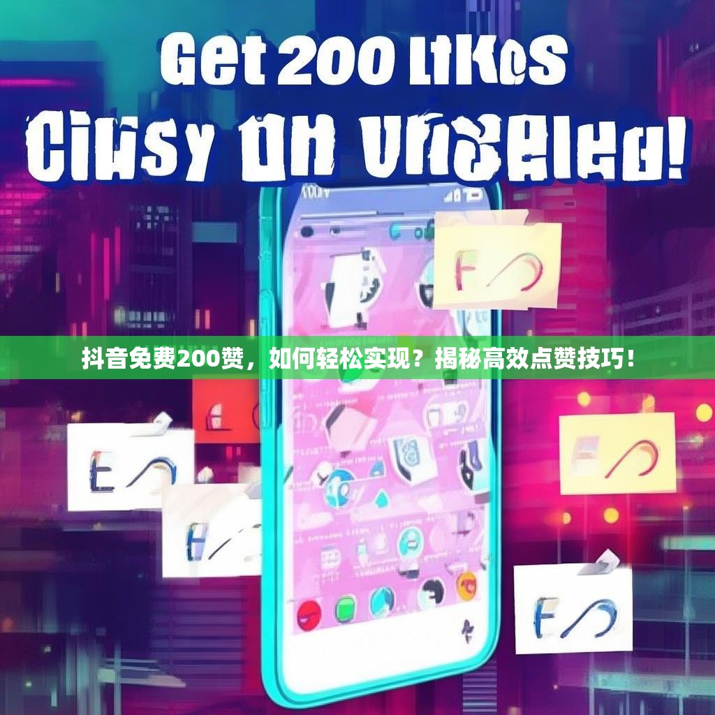 抖音免费200赞，如何轻松实现？揭秘高效点赞技巧！