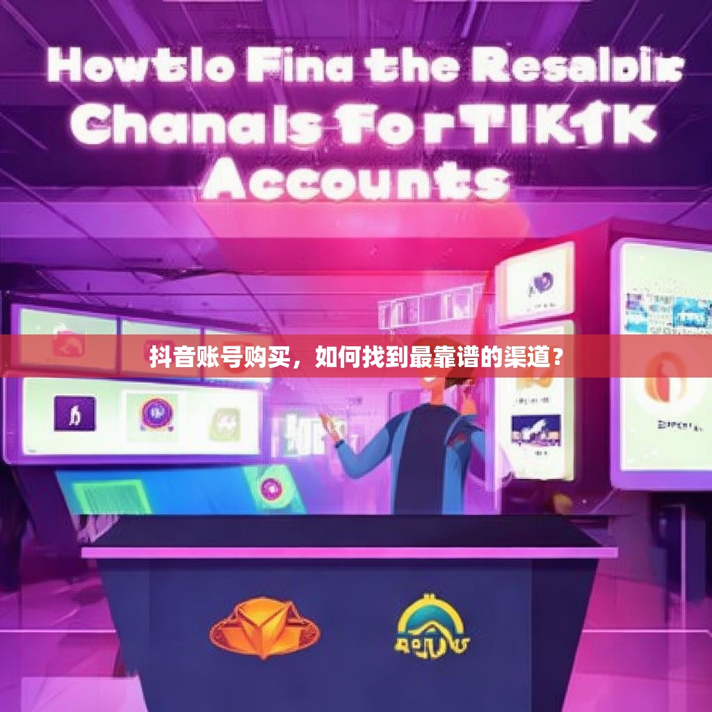 抖音账号购买，如何找到最靠谱的渠道？