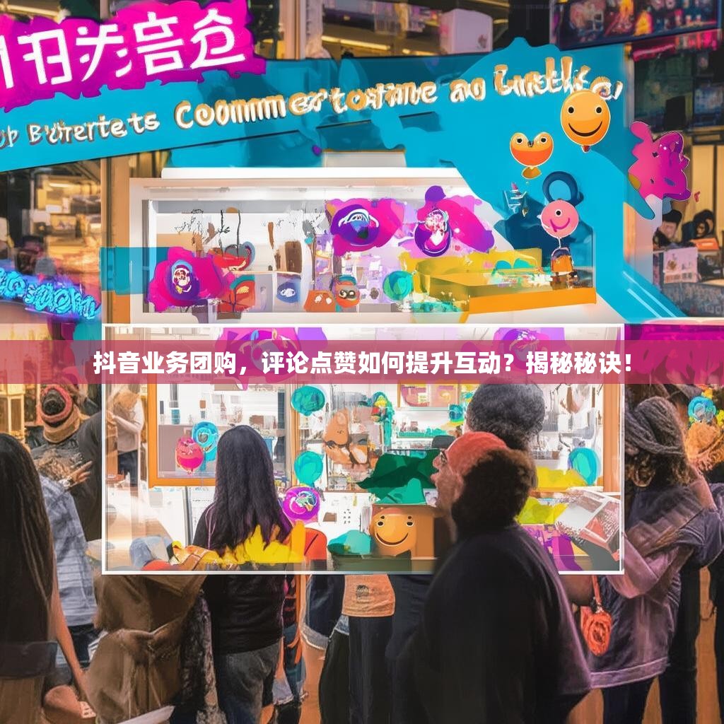 抖音业务团购,评论点赞如何提升互动?揭秘秘诀!