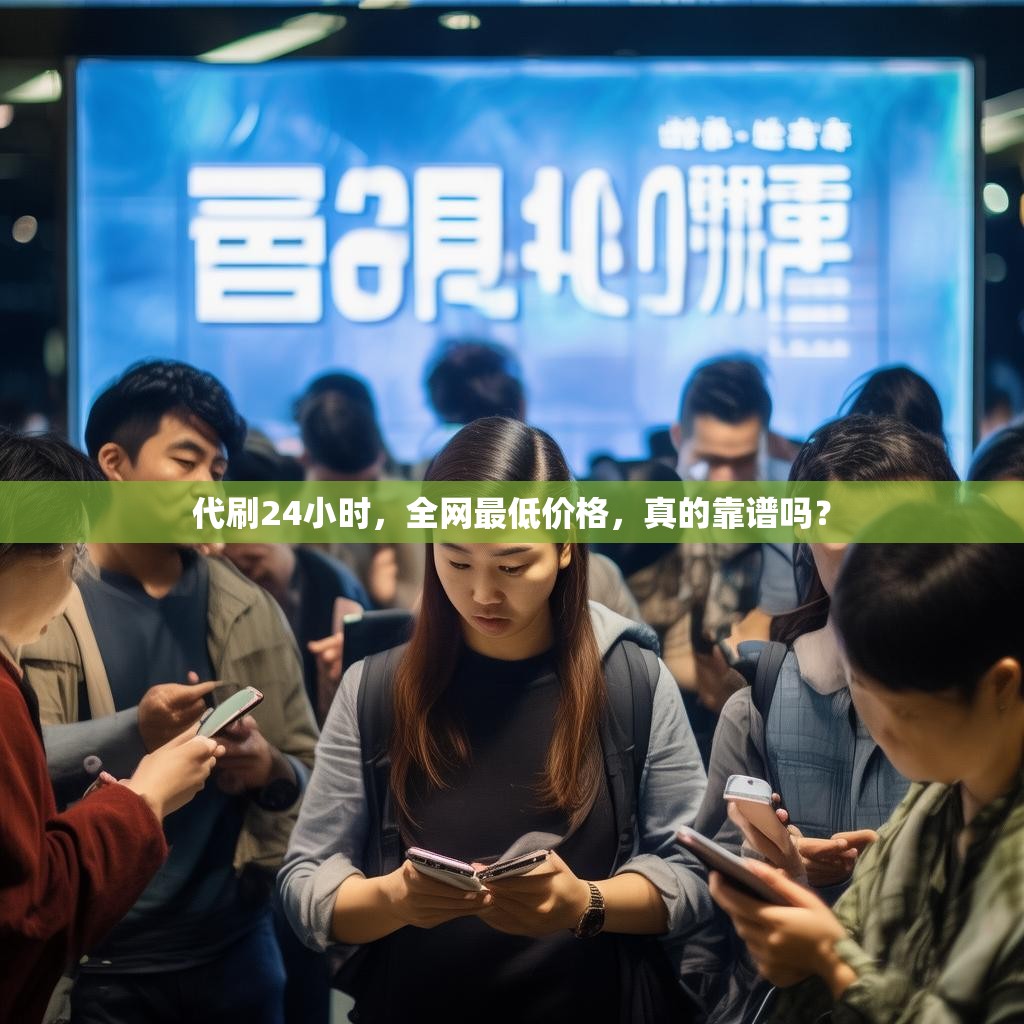代刷24小时，全网最低价格，真的靠谱吗？