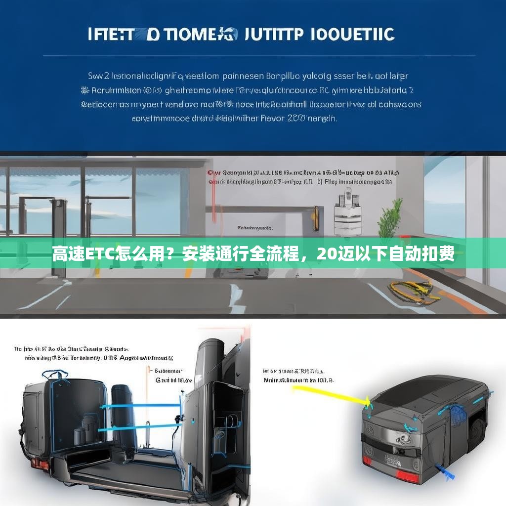 高速ETC怎么用？安装通行全流程，20迈以下自动扣费
