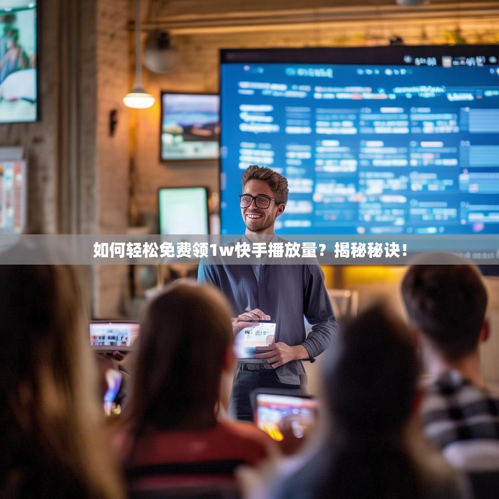 如何轻松免费领1w快手播放量？揭秘秘诀！