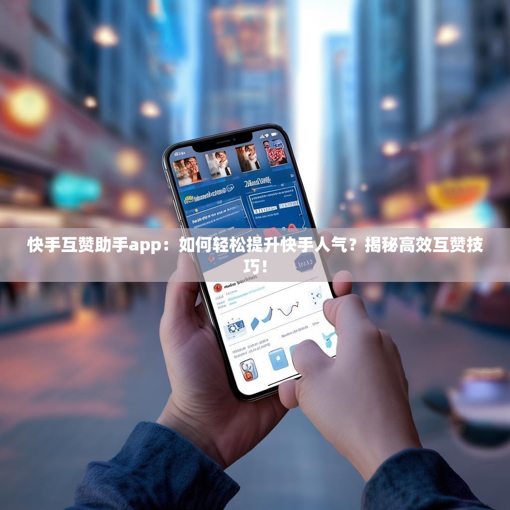 快手互赞助手app:如何轻松提升快手人气?揭秘高效互赞技巧!