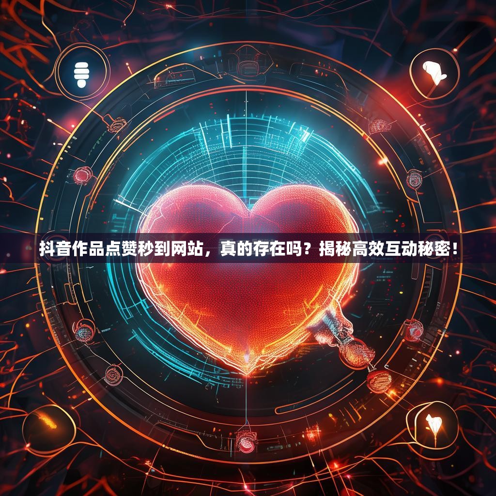 抖音作品点赞秒到网站，真的存在吗？揭秘高效互动秘密！