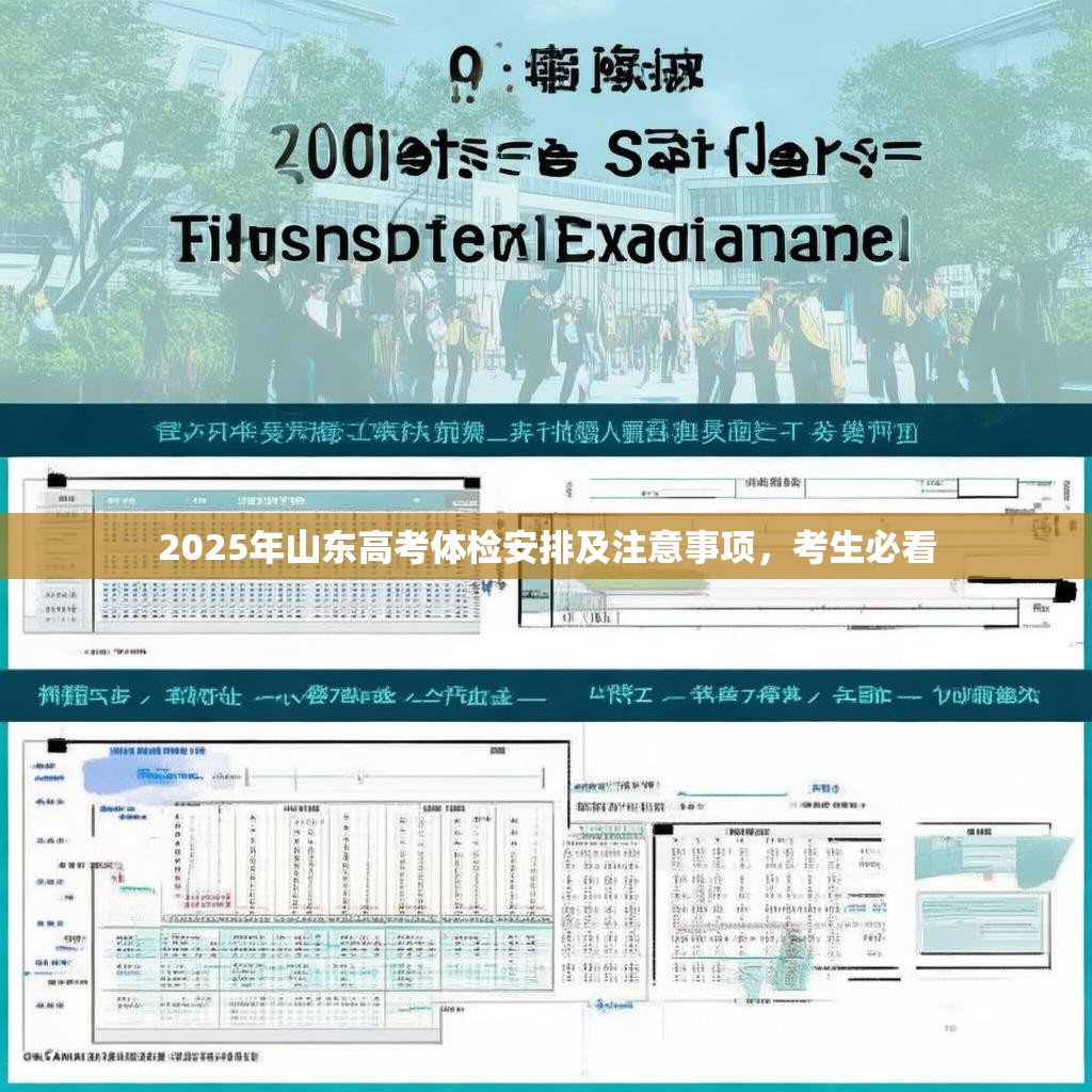 2025年山东高考体检安排及注意事项，考生必看