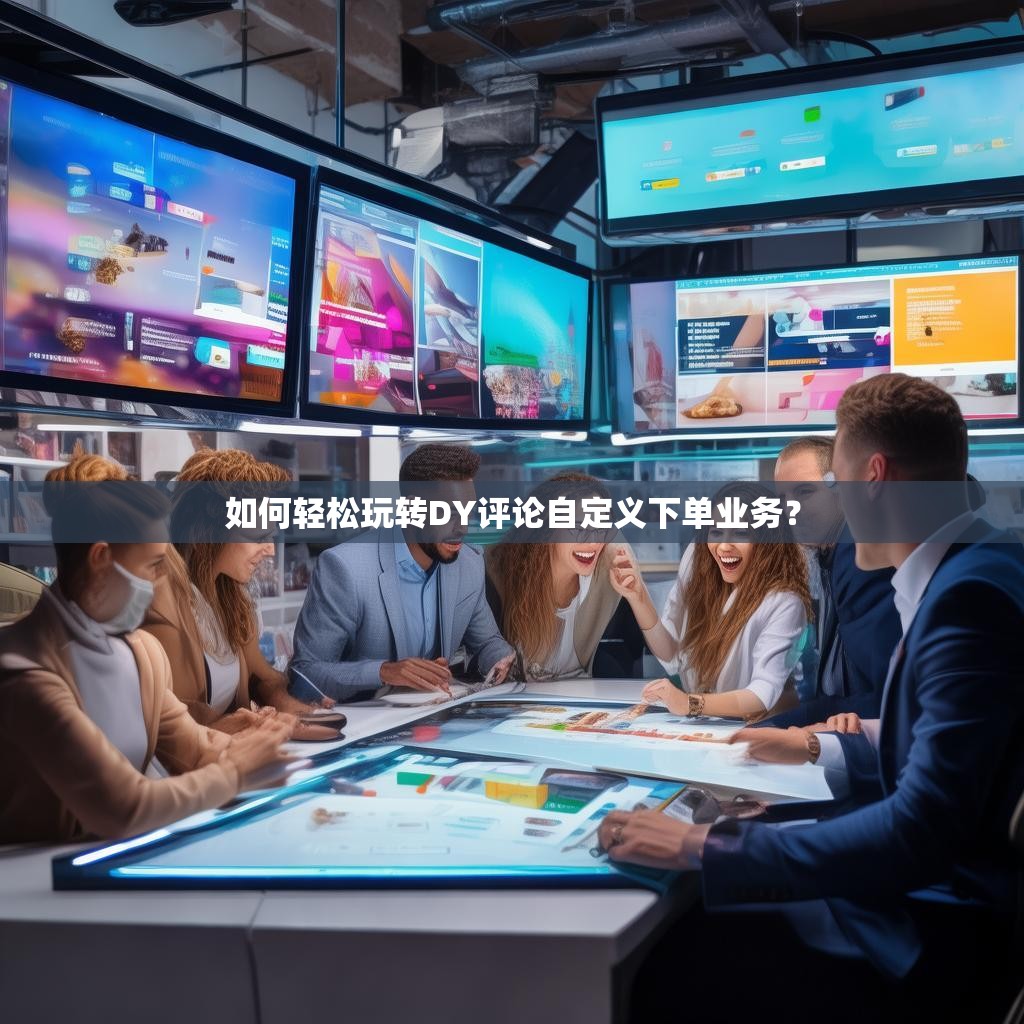 如何轻松玩转DY评论自定义下单业务？