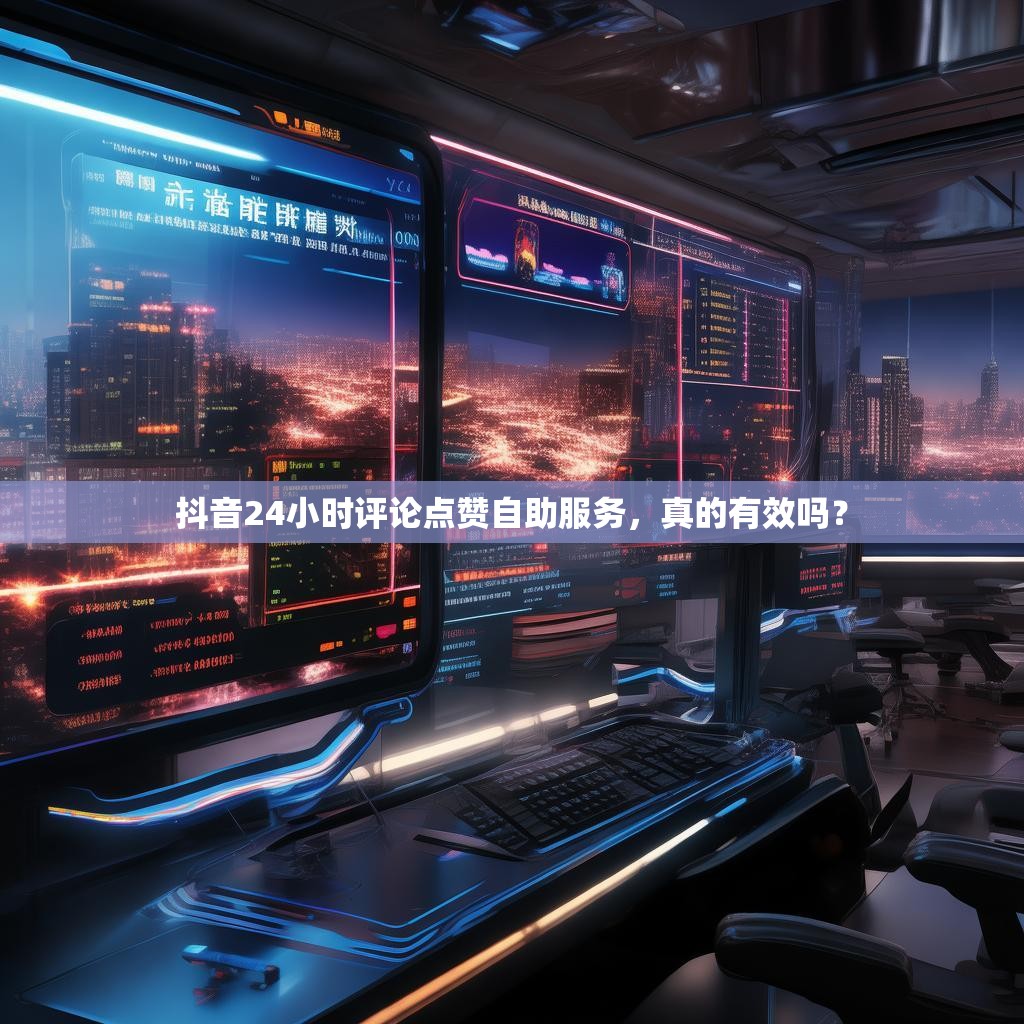 抖音24小时评论点赞自助服务,真的有效吗?