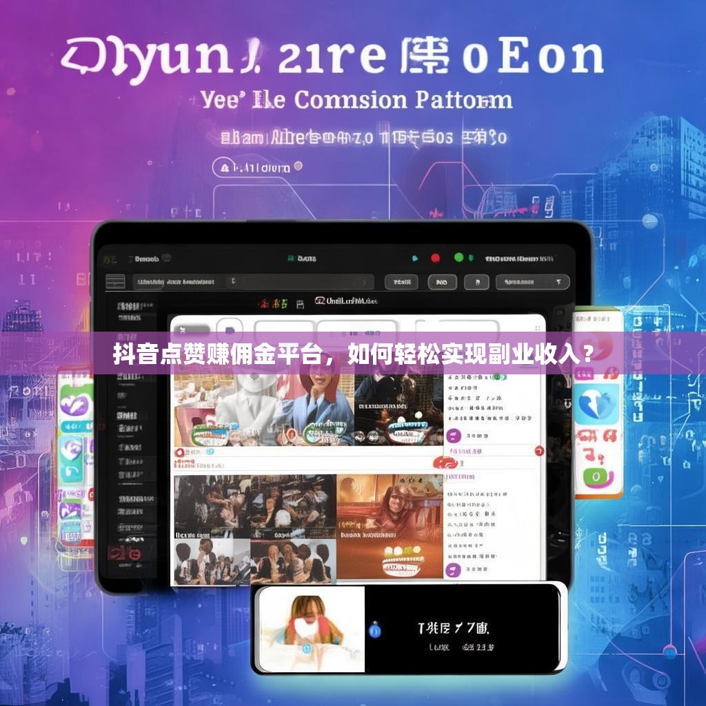 抖音点赞赚佣金平台，如何轻松实现副业收入？