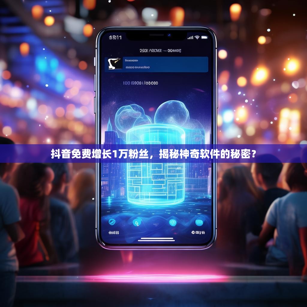 详细阅读:抖音免费增长1万粉丝,揭秘神奇软件的秘密? 抖音免费增长1万粉丝,揭秘神奇软件的秘密?