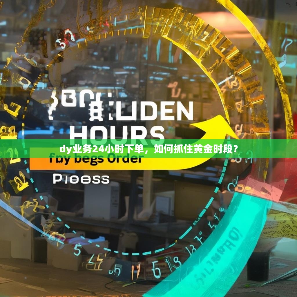 dy业务24小时下单,如何抓住黄金时段?