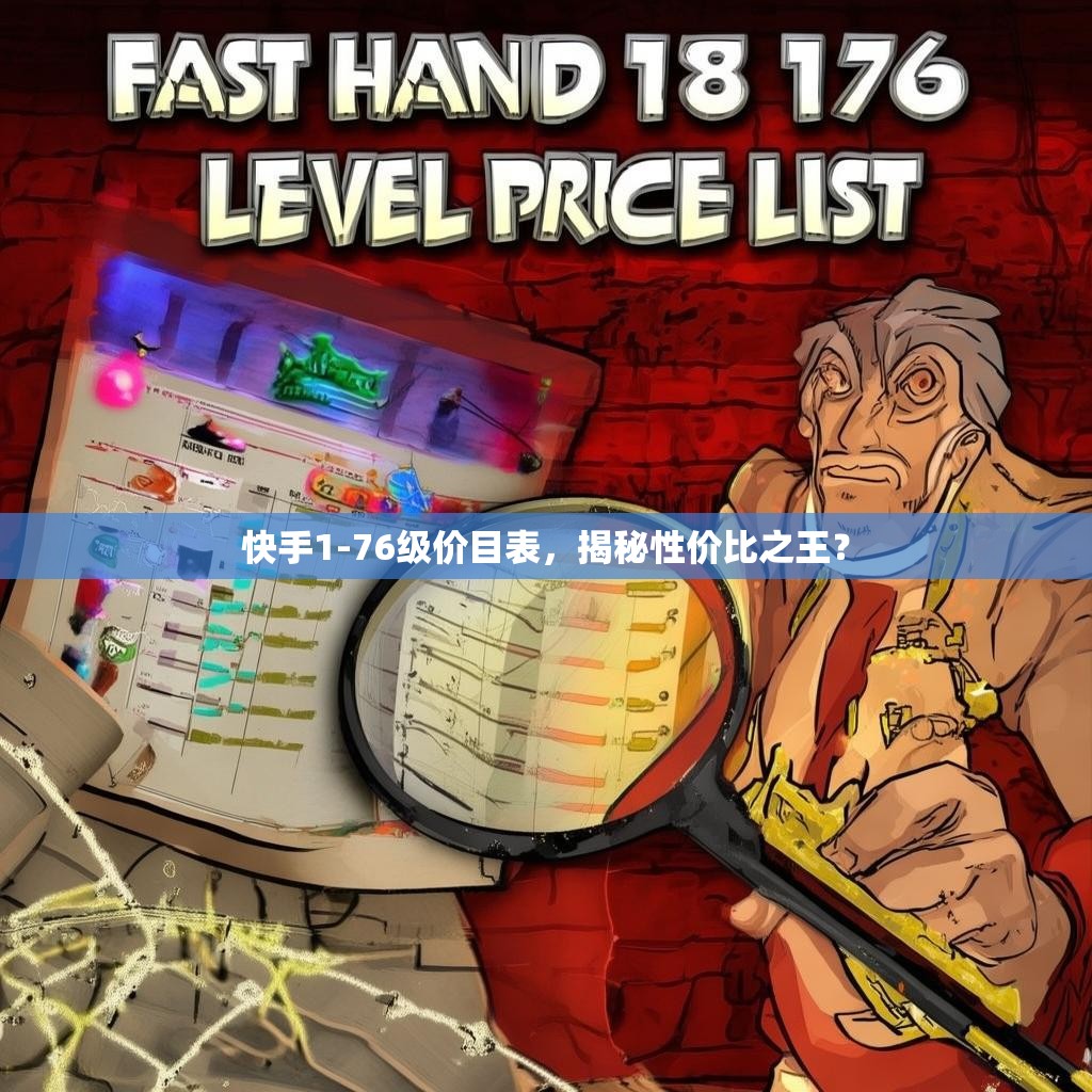 快手1-76级价目表,揭秘性价比之王?