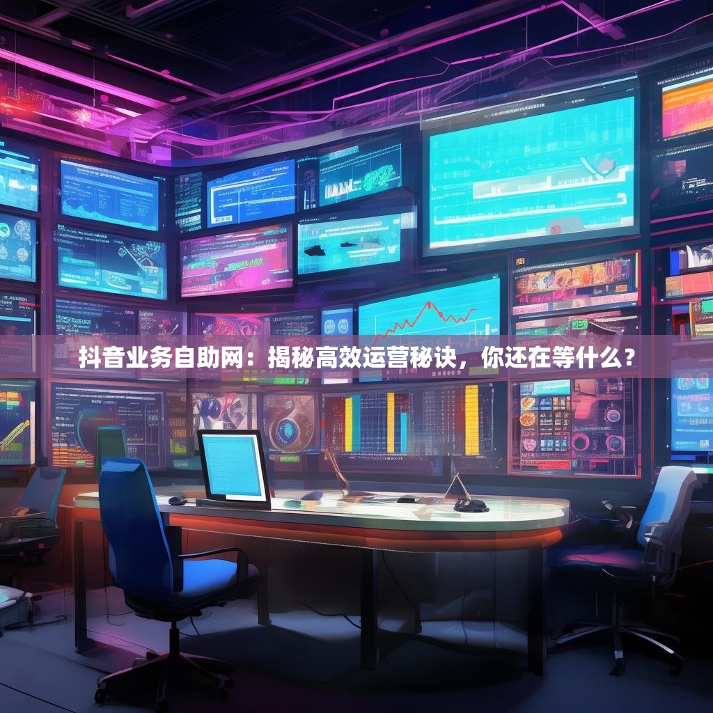 抖音业务自助网：揭秘高效运营秘诀，你还在等什么？