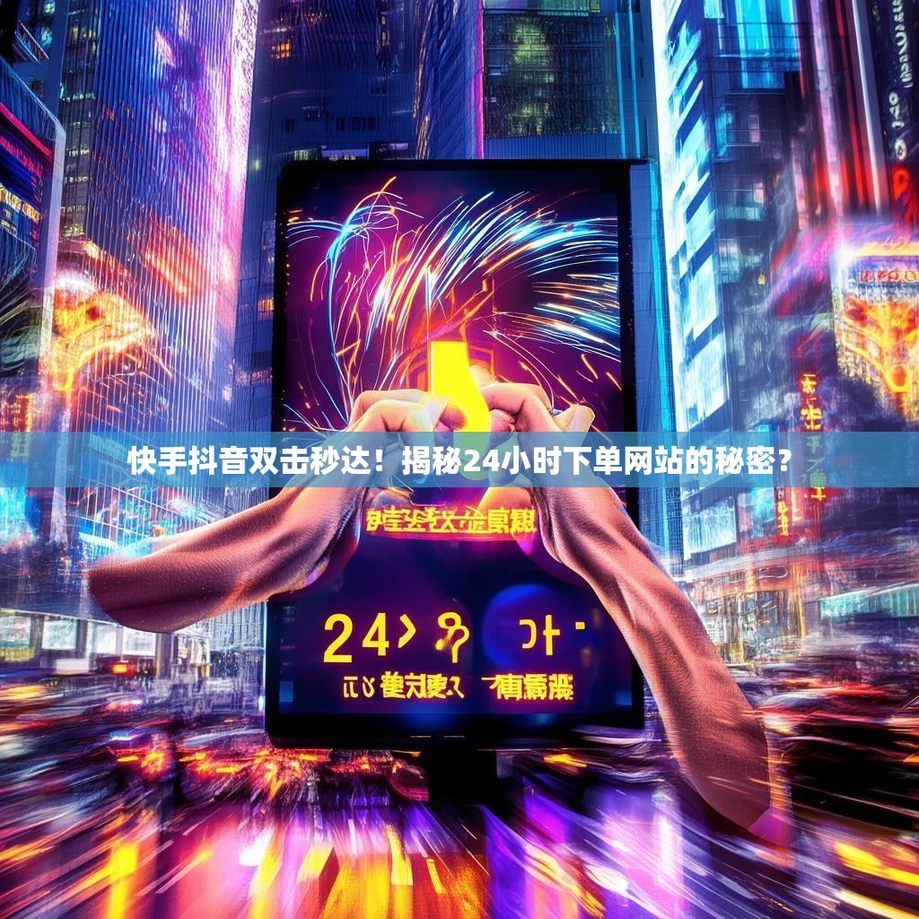 快手抖音双击秒达！揭秘24小时下单网站的秘密？