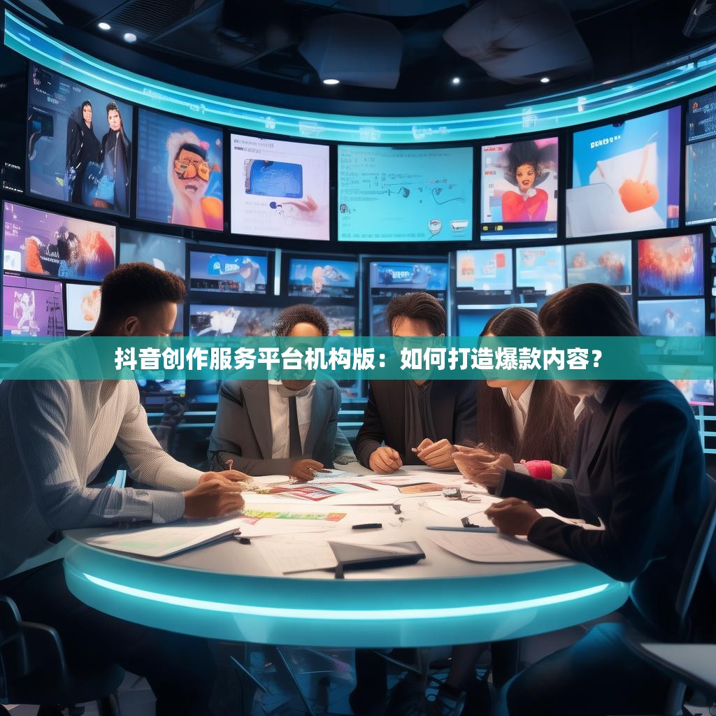 抖音创作服务平台机构版:如何打造爆款内容?