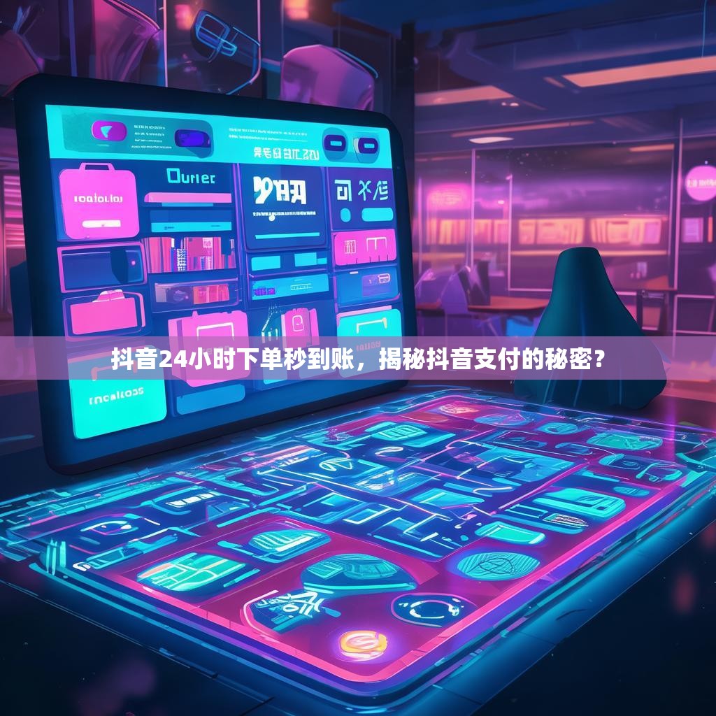 抖音24小时下单秒到账，揭秘抖音支付的秘密？