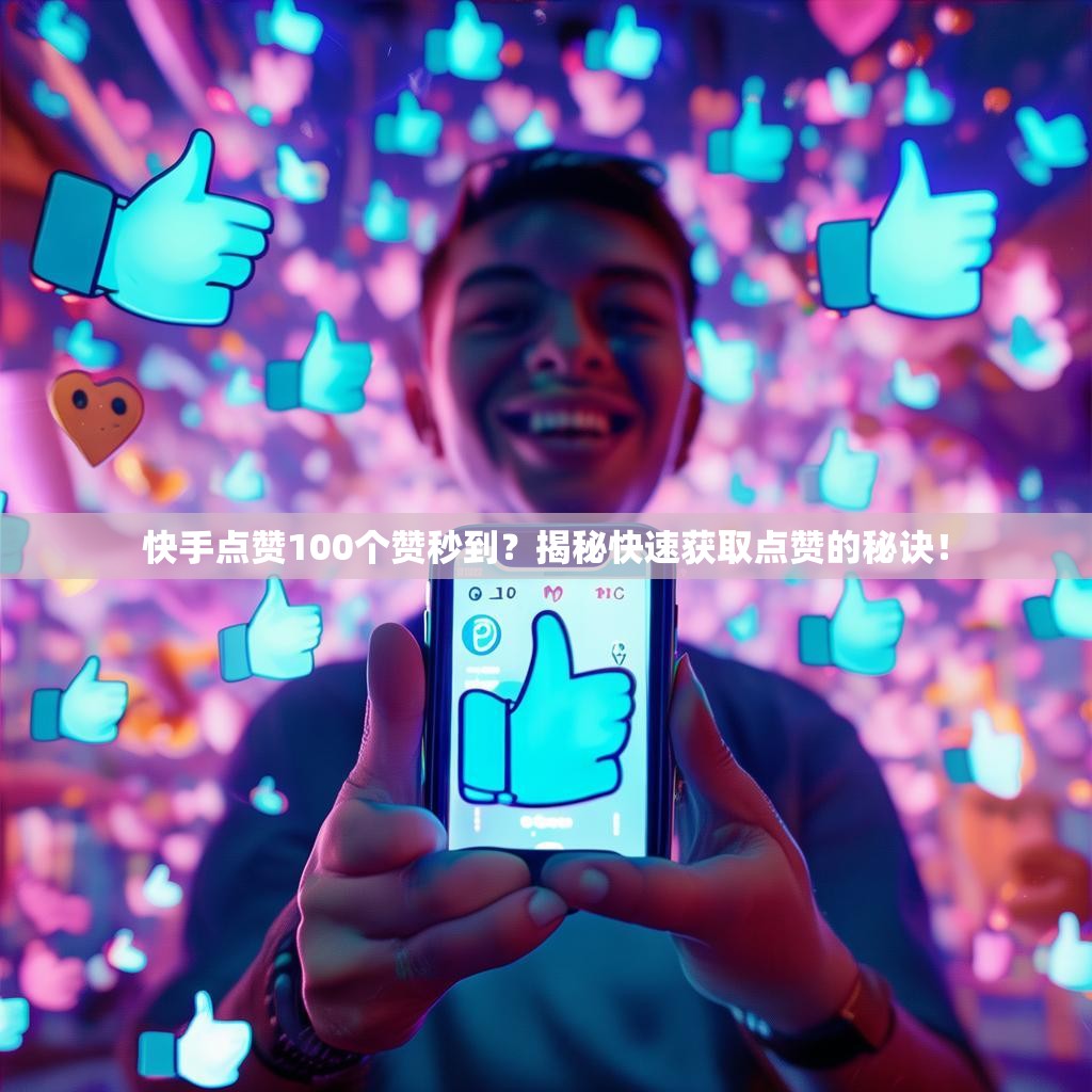 快手点赞100个赞秒到？揭秘快速获取点赞的秘诀！