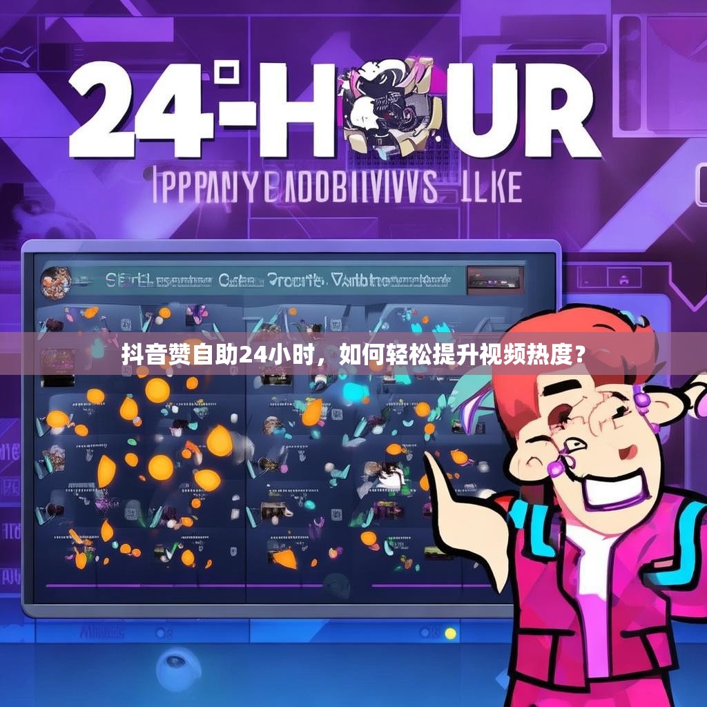 抖音赞自助24小时，如何轻松提升视频热度？