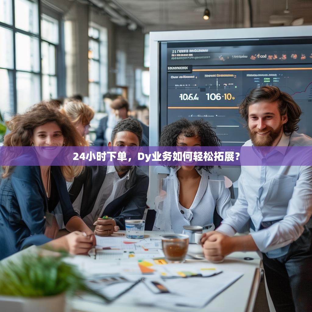 24小时下单，Dy业务如何轻松拓展？